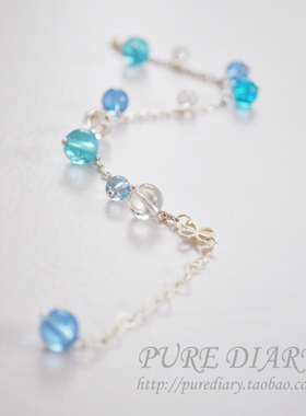 【波子汽水】夏日清凉蓝色系泡泡