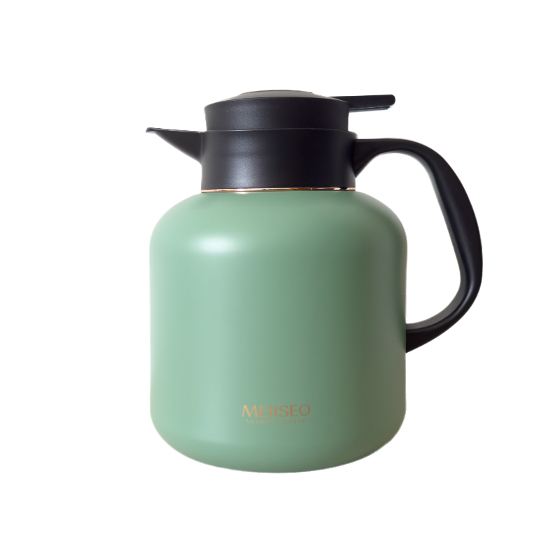 米索显温316不锈钢保温焖茶壶2升