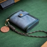 兰泽 Набор материалов, портативный бумажник, ремешок ручной работы, «сделай сам», из натуральной кожи