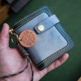 兰泽 Набор материалов, портативный бумажник, ремешок ручной работы, «сделай сам», из натуральной кожи