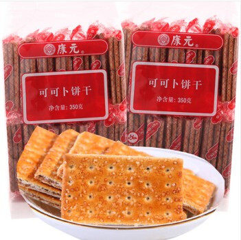 康元可可卜饼干可可味夹心350g
