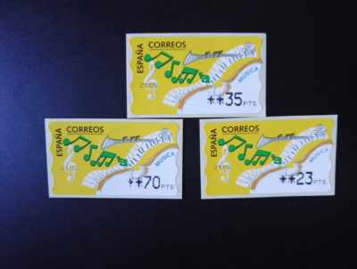 西班牙2000年音乐电子邮票3新