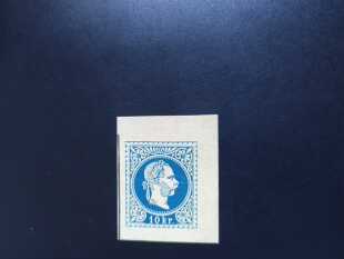 奥地利1875年国王邮资片剪片1新(轻贴)