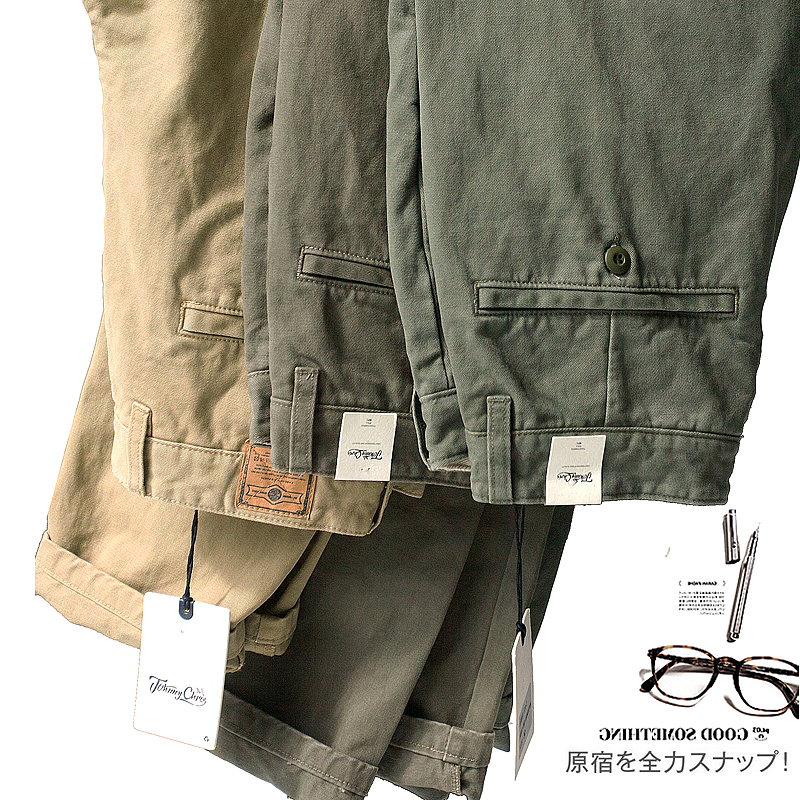 秋冬全棉厚实chino工装裤