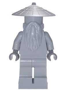 乐高Lego 幻影忍者系列 人仔 njo175 杨大师雕像 70751
