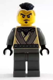 乐高Lego 幻影忍者 绝版人仔 njo417 心智大师 尼诺波西 含配件