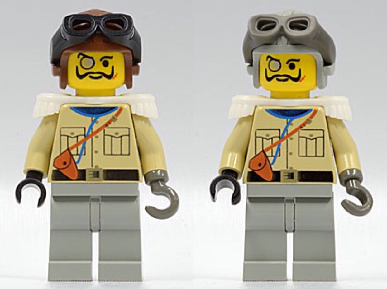 乐高lego 冒险者东方探险 人仔 adv004 005 巴伦男爵 1998年5928