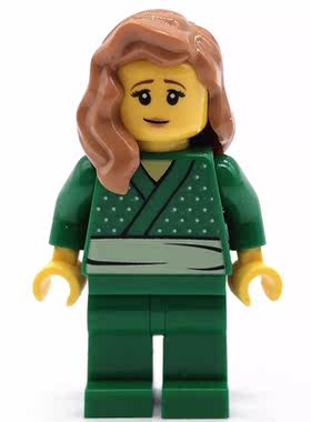 乐高lego 幻影忍者大电影 人仔 njo434 Betsy 70657 忍者城码头