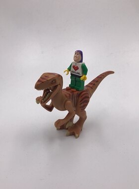 乐高绝版动物迅猛龙