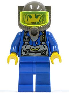 乐高lego 绝版人仔 地心探险队 奇袭队 队员rck004 益智玩具