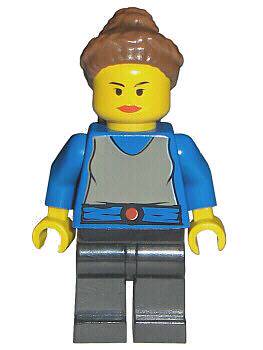 乐高Lego 星球大战 绝版 人仔 sw025 帕德梅 阿米达拉 便装 7131
