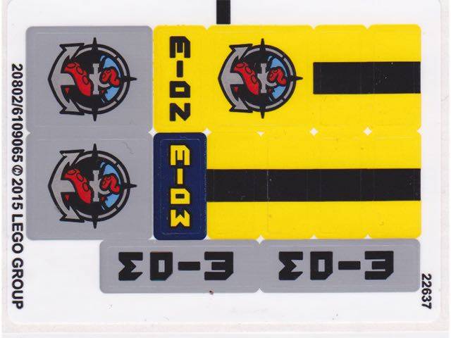 乐高lego 60073 原装贴纸 城市系列 工程搬运车 益智积木玩具