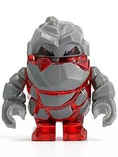 乐高Lego 地心探险 人仔 pm003 能量矿工 岩石怪 绝版 玩具