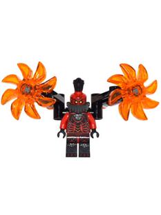 全新 乐高Lego 未来骑士团 稀有 人仔 nex056 终极岩浆 含配件