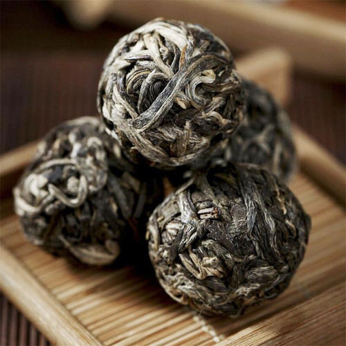 云南普洱茶冰岛2号地生茶2024乔木春茶龙珠手工普洱茶10粒装