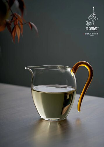 琉璃公道杯 天久琉璃 300cc 高清高透琉璃