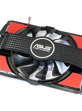ASUS华硕RX550 R7 350 GT630 ENGT430 220 240显卡风扇 2/4针接口