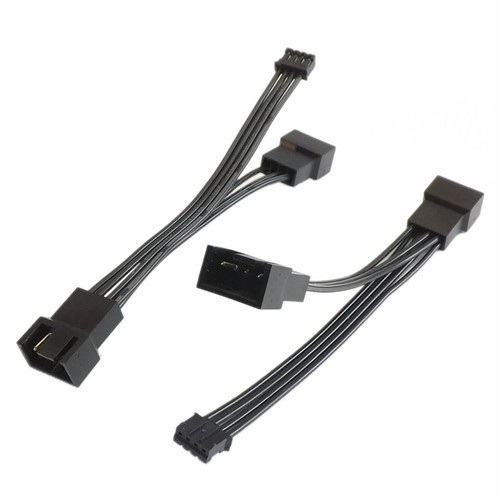 主板4针风扇 转 显卡4针供电接口转接线 技嘉ITX风扇小接口转接线