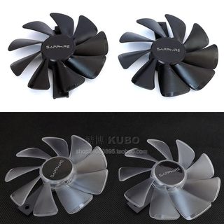 蓝宝石 RX580 X570 RX480 RX470 超白金 海外版 显卡风扇