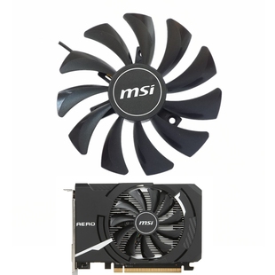 RX560 9CM显卡风扇 RX550 ITX 4针9010温控 AERO MSI微星