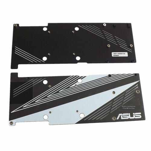 ASUS华硕 DUAL RTX 2080 O8G 显卡散热背板