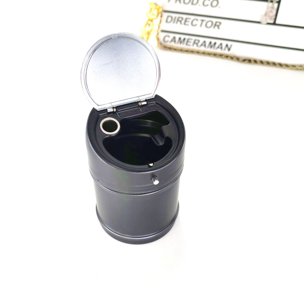 车载款家居简约阳台户外花园金属防风烟灰缸