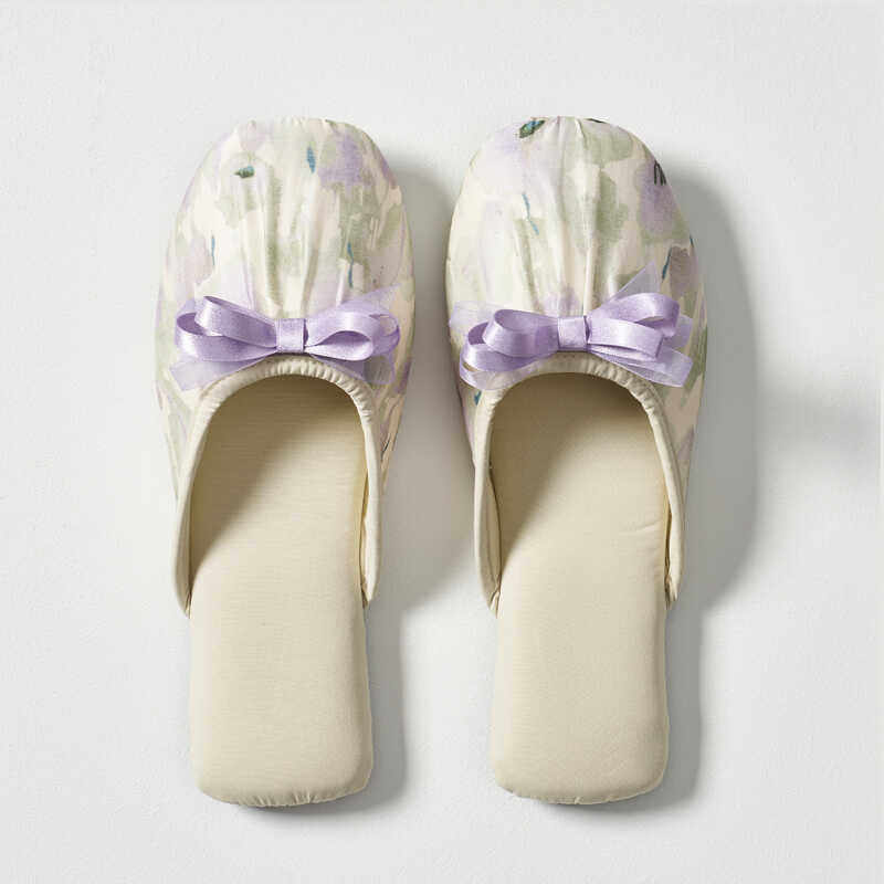 透气包头全棉女春夏蝴蝶结室内软底防滑防水静音法式高级家居拖鞋,居家布艺,居家棉拖/棉鞋,淘宝优惠券,粉丝福利购,淘宝优惠卷
