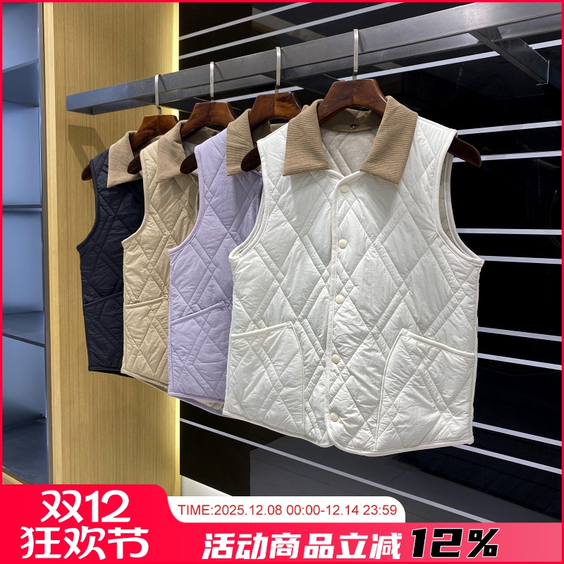 绵羊毛填充！轻奢高端秋冬背心男