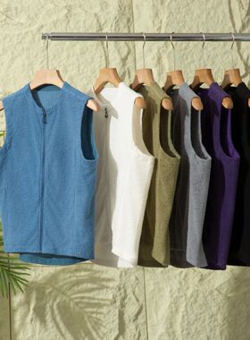 平替牛货！户外动态保暖轻量化速干透气中间层抓绒衣无袖坎肩背心