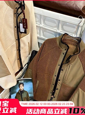 柜6980 意式高奢 秋冬男女情侣老钱风复古保暖加绒百搭潮流外套潮