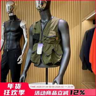 【补给站马甲】男女情侣款秋季户外垂钓多样轻量背心工装口袋马甲