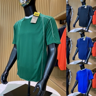 V领训练跑步健身上衣 春夏男士 美单捡漏 专业速干透气弹力运动T恤