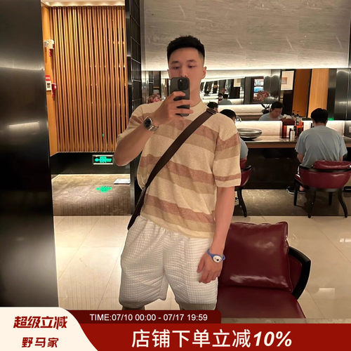 意奢老钱风！冠希同款！短袖T恤