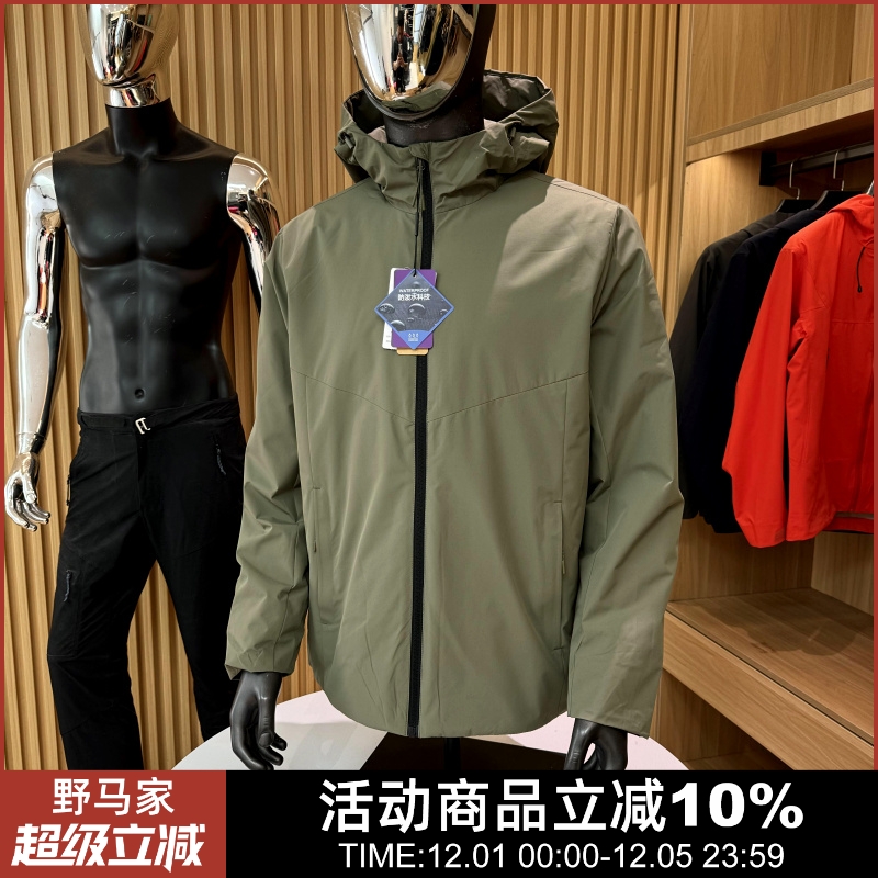 3M雪丽棉男士冬季连帽棉衣