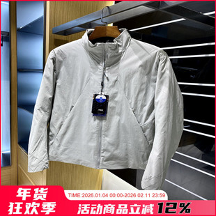 户外飞禽城市商务系列！冬季新品时尚轻量保暖防风立领棉衣外套男