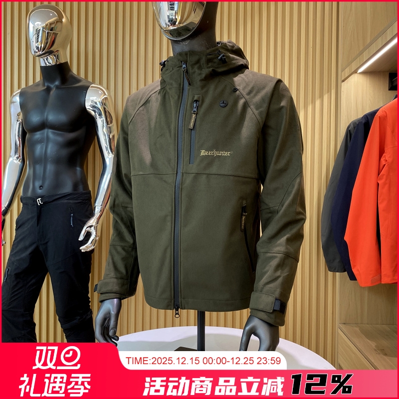 丹麦猎装神衣高端秋冬压胶夹克