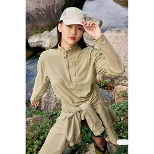 速暖速热！轻量化！3D立体裁剪！秋季男女户外半拉链立领抓绒衣潮