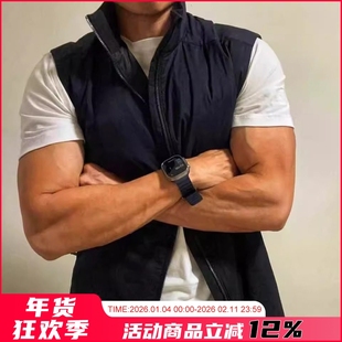 阿瞳木系列 120g/m²拒水科技棉 轻便保暖男女户外立领棉马甲背心