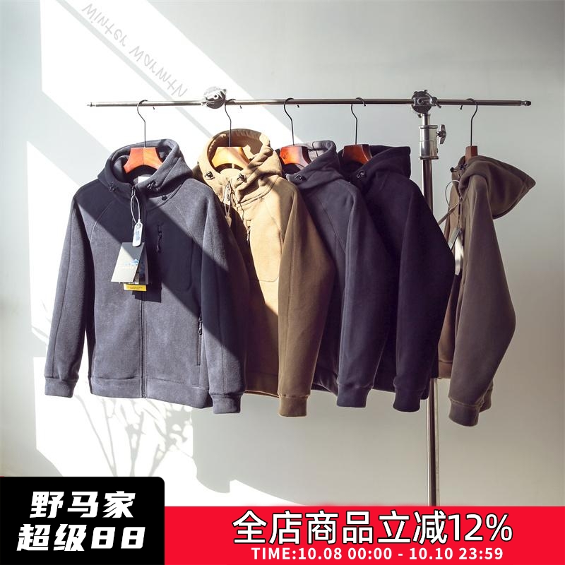 秋冬新款男士连帽夹克外套