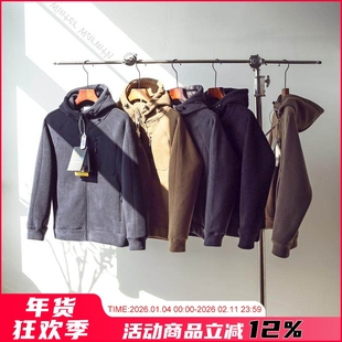 清仓捡漏！聚热锁暖！重磅双面摇粒绒！秋冬新款男士连帽夹克外套