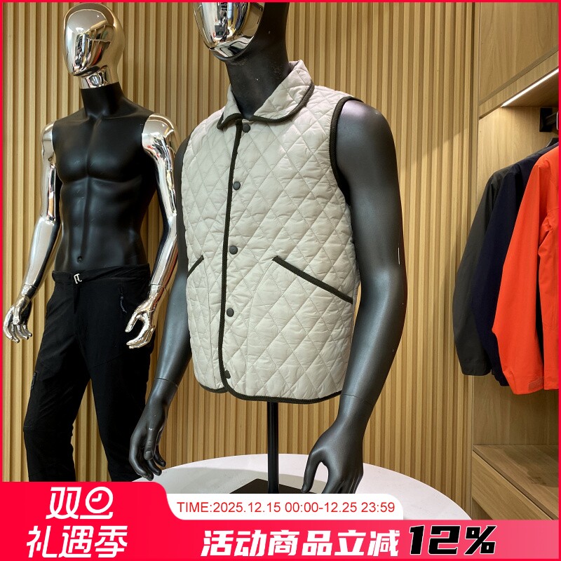 日线轻盈保暖防风防泼马甲