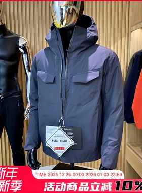 王炸主推！城市商务户外！冬季新品全压胶高端灰鹅绒冲锋羽绒服男