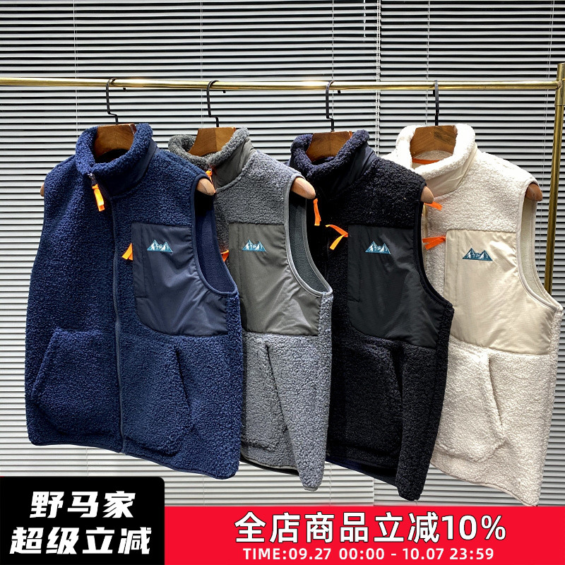 日单马甲摇粒绒保暖背心外套