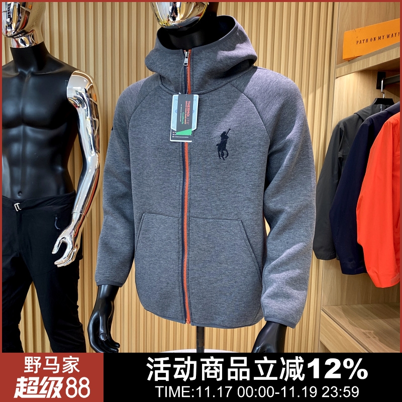 男士都市高端半拉连刺绣夹克