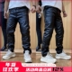 巨厚实 25秋冬男士 皮裤 一条过冬 棉裤 二合一 加绒加厚休闲裤 潮