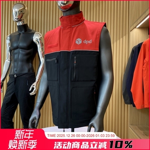 品质牛货 软壳马甲潮 防风防水高端秋冬加绒保暖户外运动休闲大码