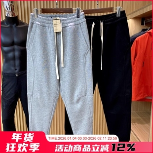 大厂口碑线!加厚一体绒!jogger束口版!秋冬男百搭运动休闲卫裤