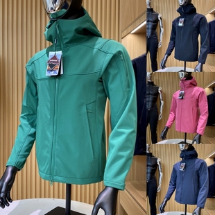 秋冬男女加绒软壳冲锋衣潮 科技防风雨 王炸镇店主推 3D立体裁剪