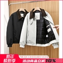 内外兼修 美式高端复古巴恩风 秋冬保暖老钱风短款棉衣棉服男外套