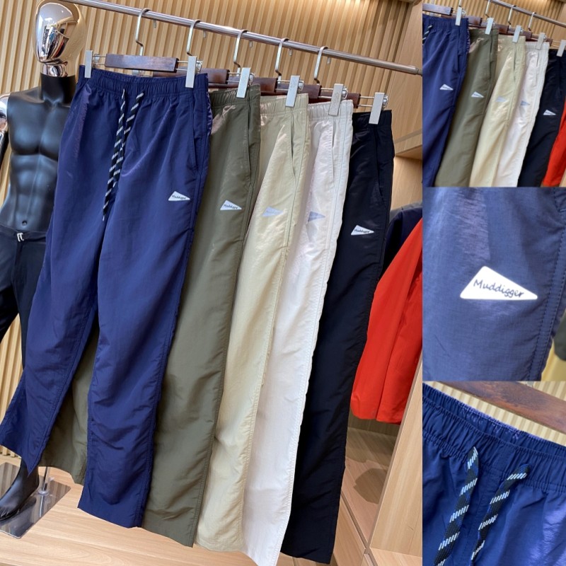 运动防泼水男女登山裤直筒长裤